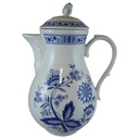 Kaffeekanne Kanne 1,3 L Marienbad Ingres Weiss Zwiebelmuster