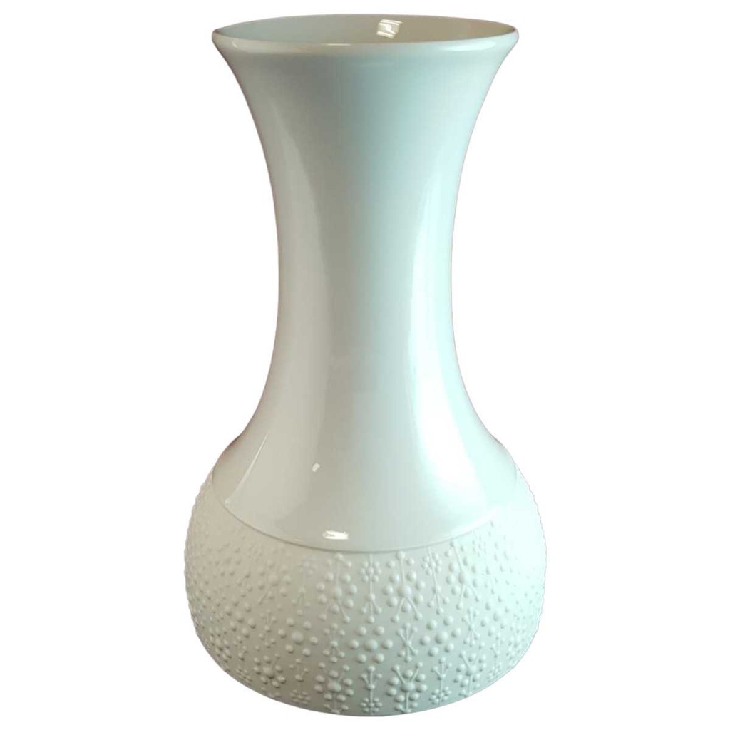 [45814223] Blumenvase Trichtervase 20,3 cm Thomas Porzellan Weiß gebraucht - sehr gut