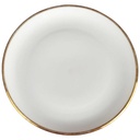 Kuchenteller Dessertteller Goldrand 18,9 cm Eschenbach Alte Formen 2 mm gebraucht - gut
