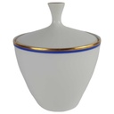Zuckerdose Arzberg Rand Blau Gold gebraucht - gut