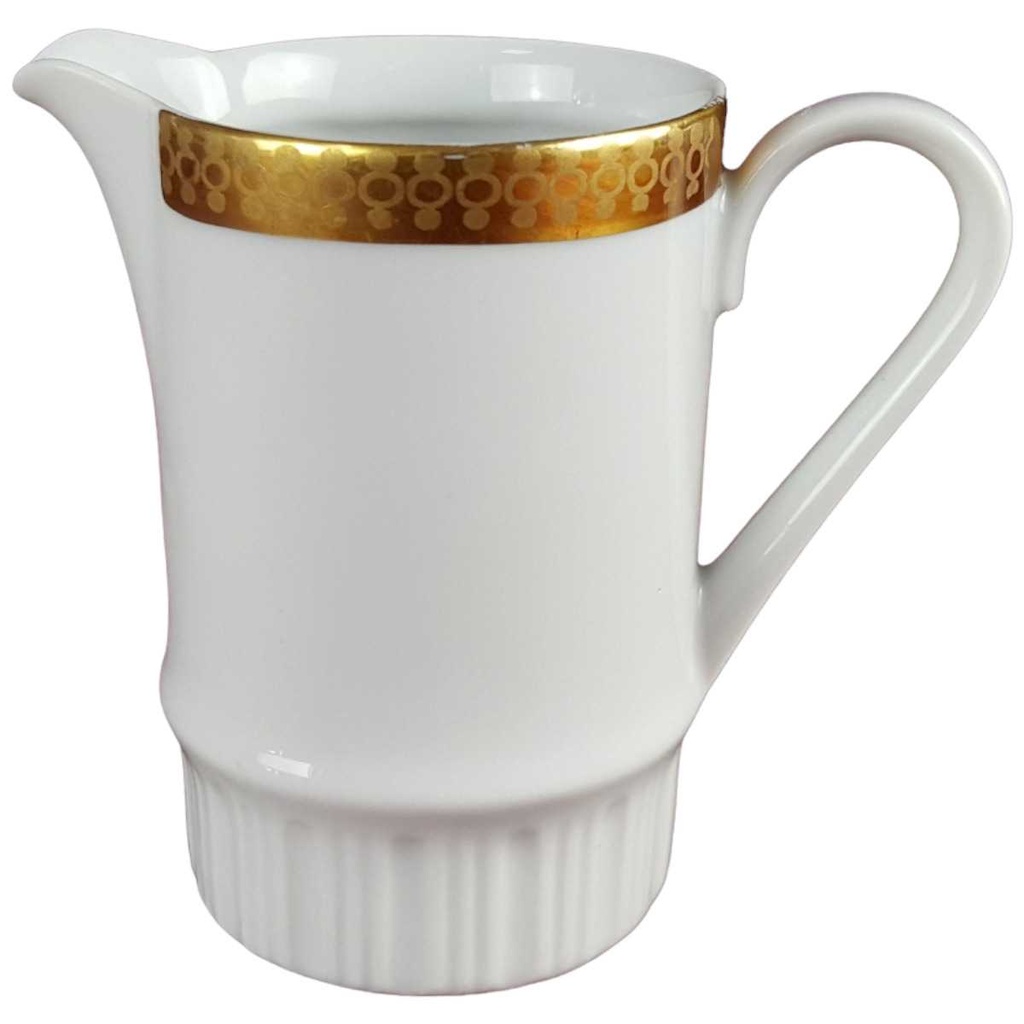 [458142326] Milchkännchen Goldrand 0,1 L Kahla weiß gebraucht - gut