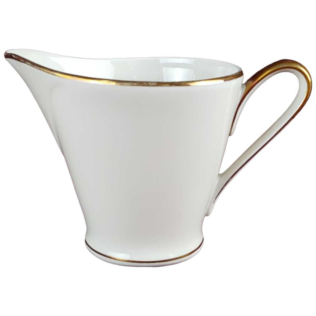 Milchkännchen Goldrand 0,175 L Jaeger & Co PMR Elfenbein Beige gebraucht - gut