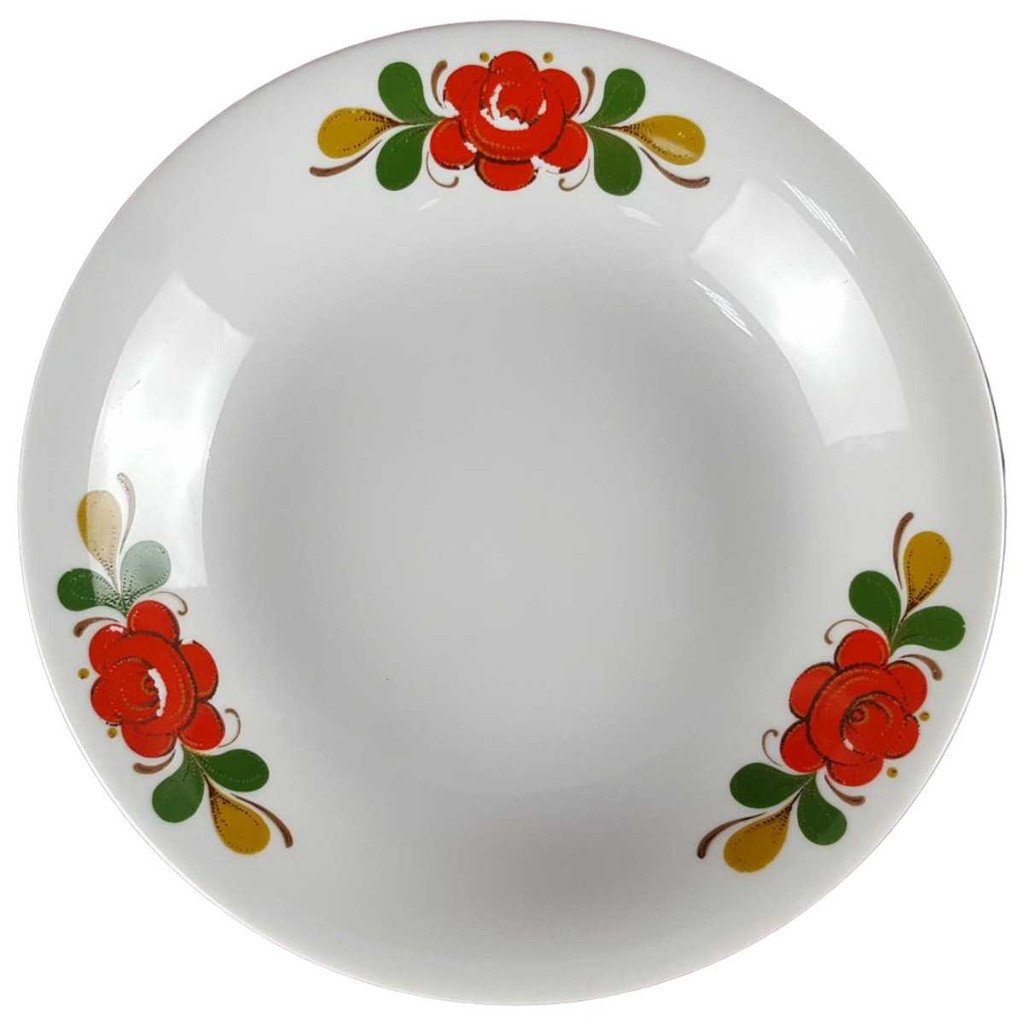 Suppenteller 22 cm Winterling Kirchenlamitz Retrodekore Blumen gebraucht - akzeptabel