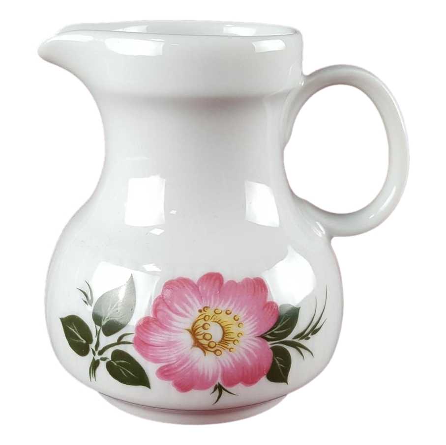 Milchkännchen 0,2 L Winterling Kirchenlamitz Relief Blumendekor Blumen gebraucht - sehr gut