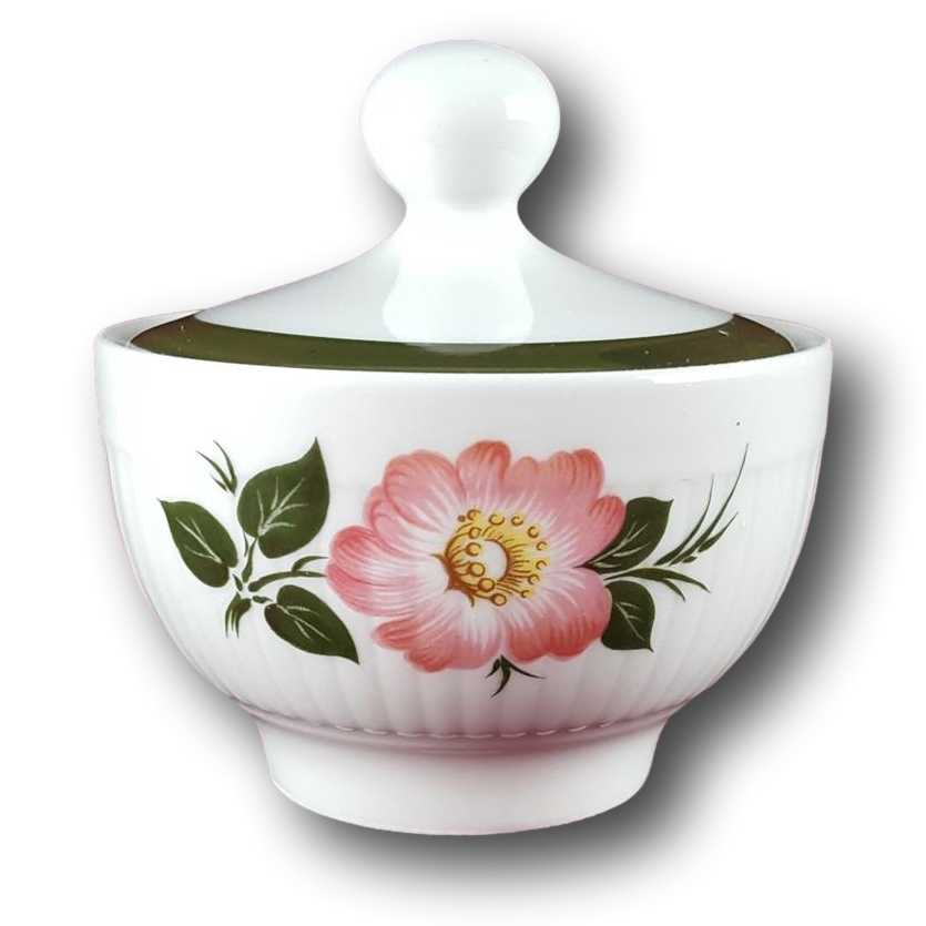 Zuckerdose Winterling Kirchenlamitz Relief Blumendekor Blumen