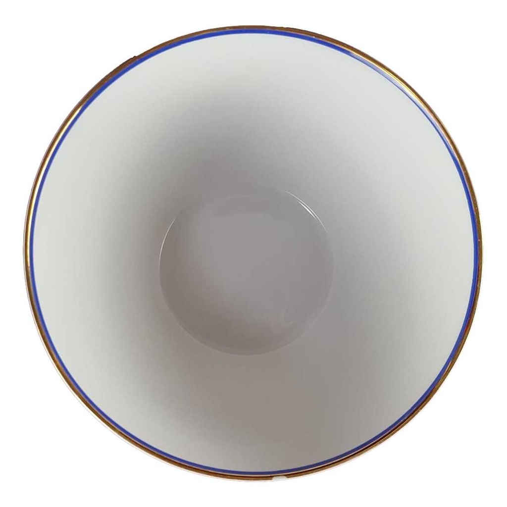 Schüssel Servierschüssel 18,8 cm Arzberg Rand Blau Gold gebraucht - akzeptabel