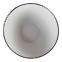 Schüssel Servierschüssel 18,8 cm Arzberg Rand Blau Gold gebraucht - akzeptabel