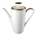 Kaffeekanne Goldrand 1,25 L Eschenbach Alte Formen W5979 Weiß gebraucht - gut