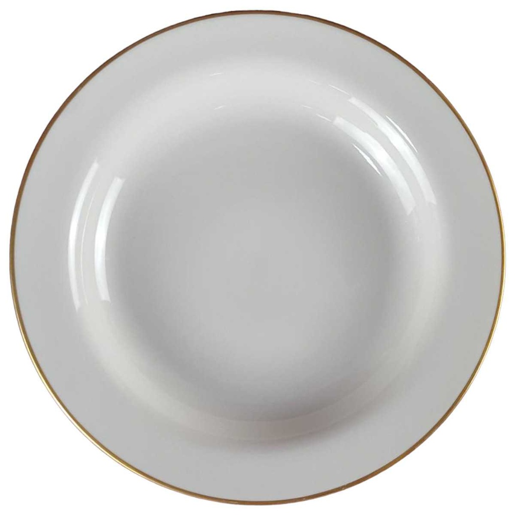 Suppenteller Goldrand 22,5 cm Eschenbach Rita W308 gebraucht - gut