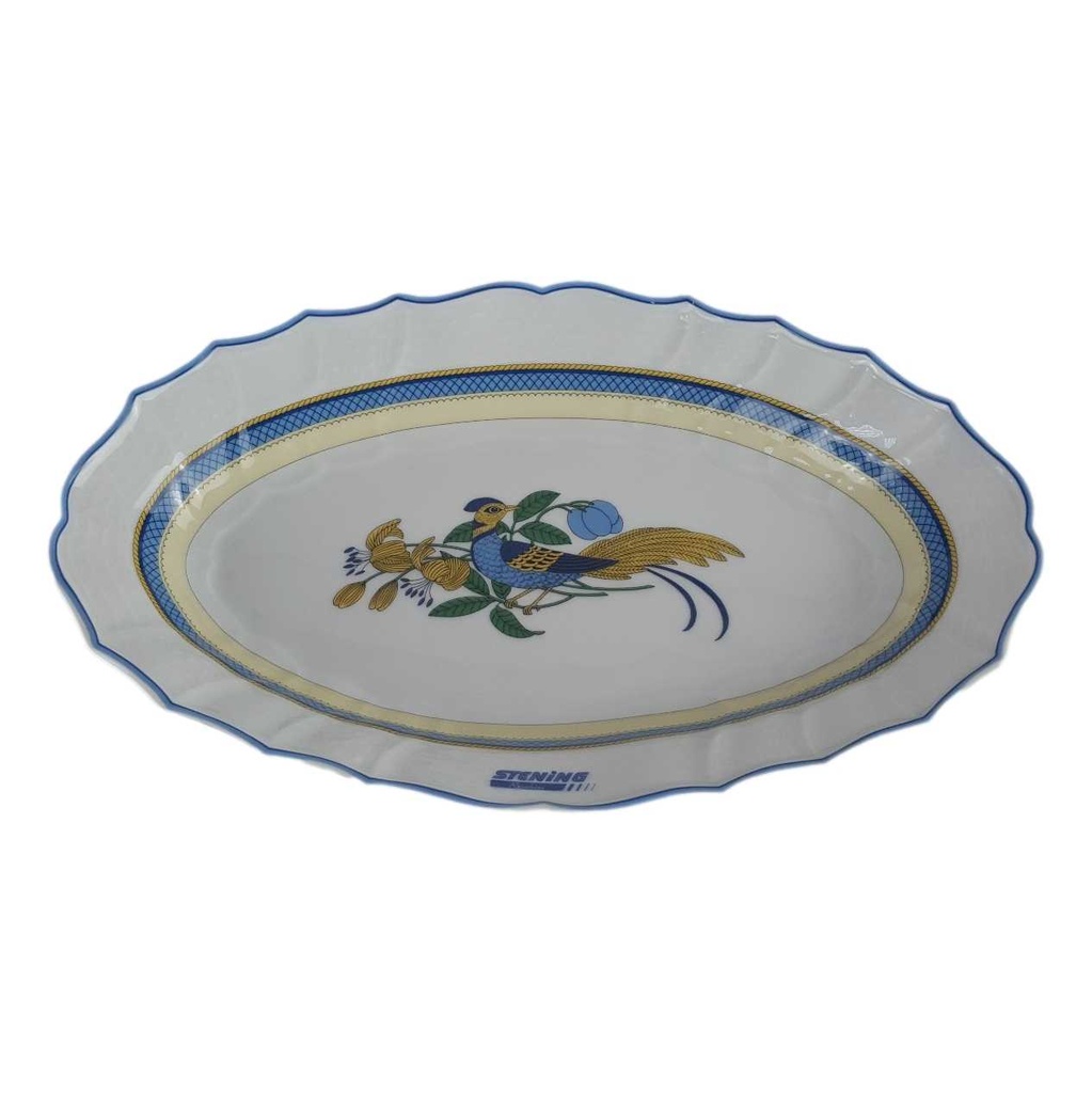 [458142418] Servierplatte 30,3x18,9 cm Hutschenreuther Dresden Form Dresdner Sonderdekor Sonder Dekor gebraucht - sehr gut