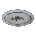 Servierplatte 30,3x18,9 cm Hutschenreuther Dresden Form Dresdner Sonderdekor Sonder Dekor gebraucht - sehr gut