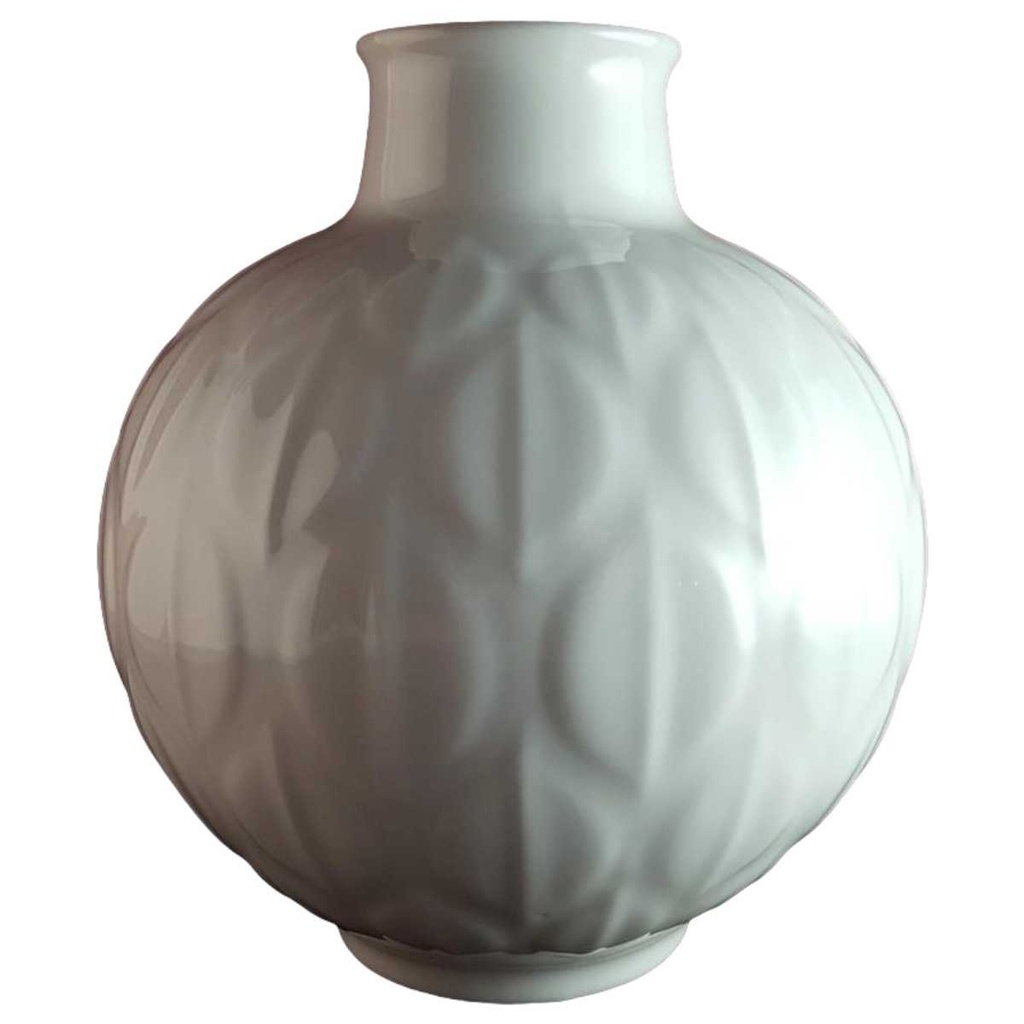 Blumenvase 20,5 cm Eschenbach Weiß gebraucht - sehr gut