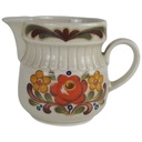 Milchkännchen 0,15 L Winterling Marktleuthen Blumenmotiv bunt gebraucht - sehr gut