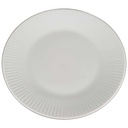 Kuchenteller Dessertteller 20,2 cm Eschenbach Geriffelt weiß Bavaria gebraucht - akzeptabel