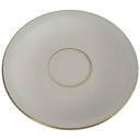 Untertasse Goldrand 15 cm Fürstenberg Form 456 gebraucht - gut