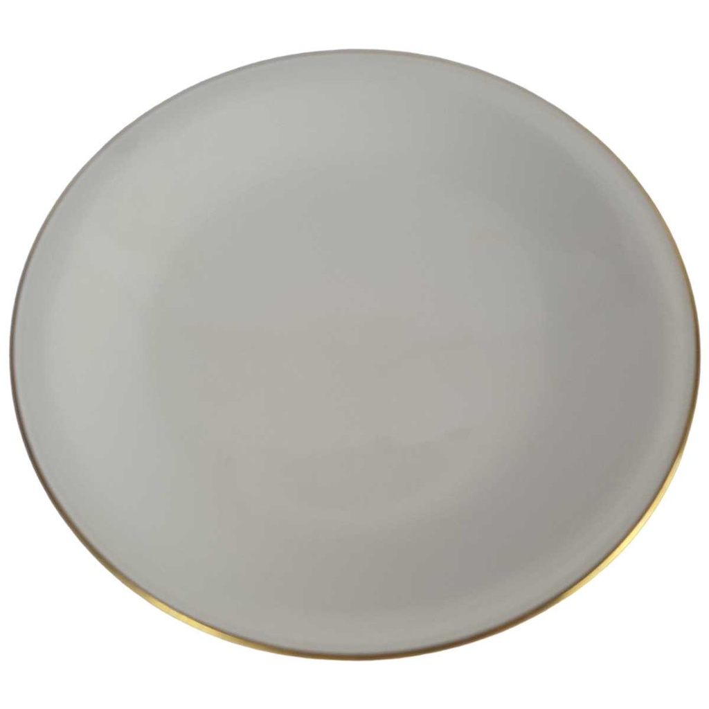 Kuchenteller Dessertteller Goldrand 19 cm Fürstenberg Form 456 gebraucht - akzeptabel
