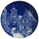 Wandteller Sammelteller Royal Bavaria Blau gebraucht - gut