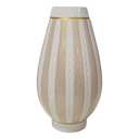 Krautheim Selb Bavaria große Porzellan Bodenvase Goldenes Netz H 57 cm