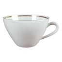 Kaffeetasse Goldrand Seltmann Weiden Roma weiß gebraucht - gut