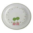 Kuchenteller Dessertteller 19,6 cm Villeroy & Boch Gallo Secunda Bäumchen Mandarin gebraucht - gut