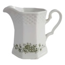 Milchkännchen 0,2 L Winterling Röslau grüne Blumen Grün gebraucht - gut