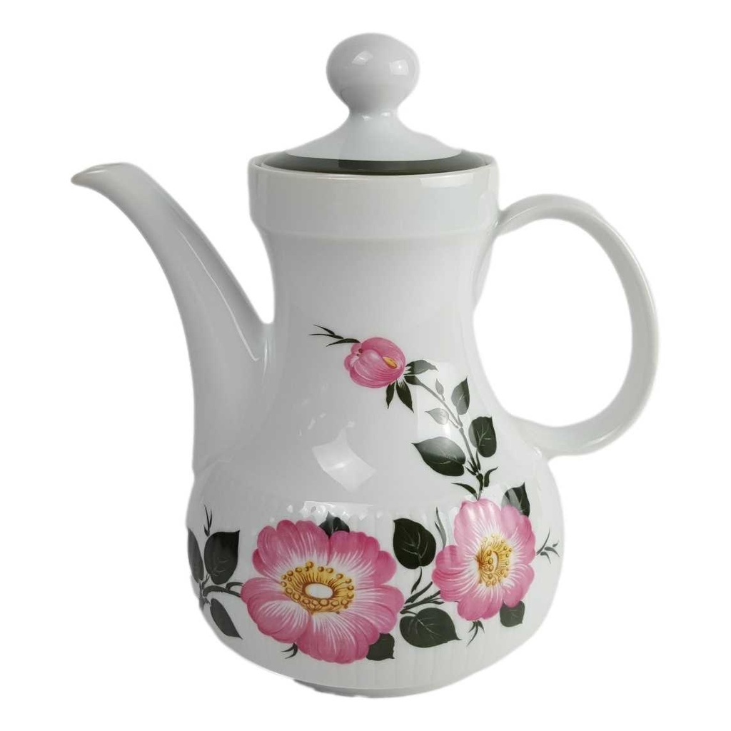 [458142733] Kaffeekanne 1,4 L Winterling Kirchenlamitz Relief Blumendekor Blumen gebraucht - gut