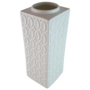 Vase 20,4 cm Seltmann Weiden Weiß gebraucht - sehr gut