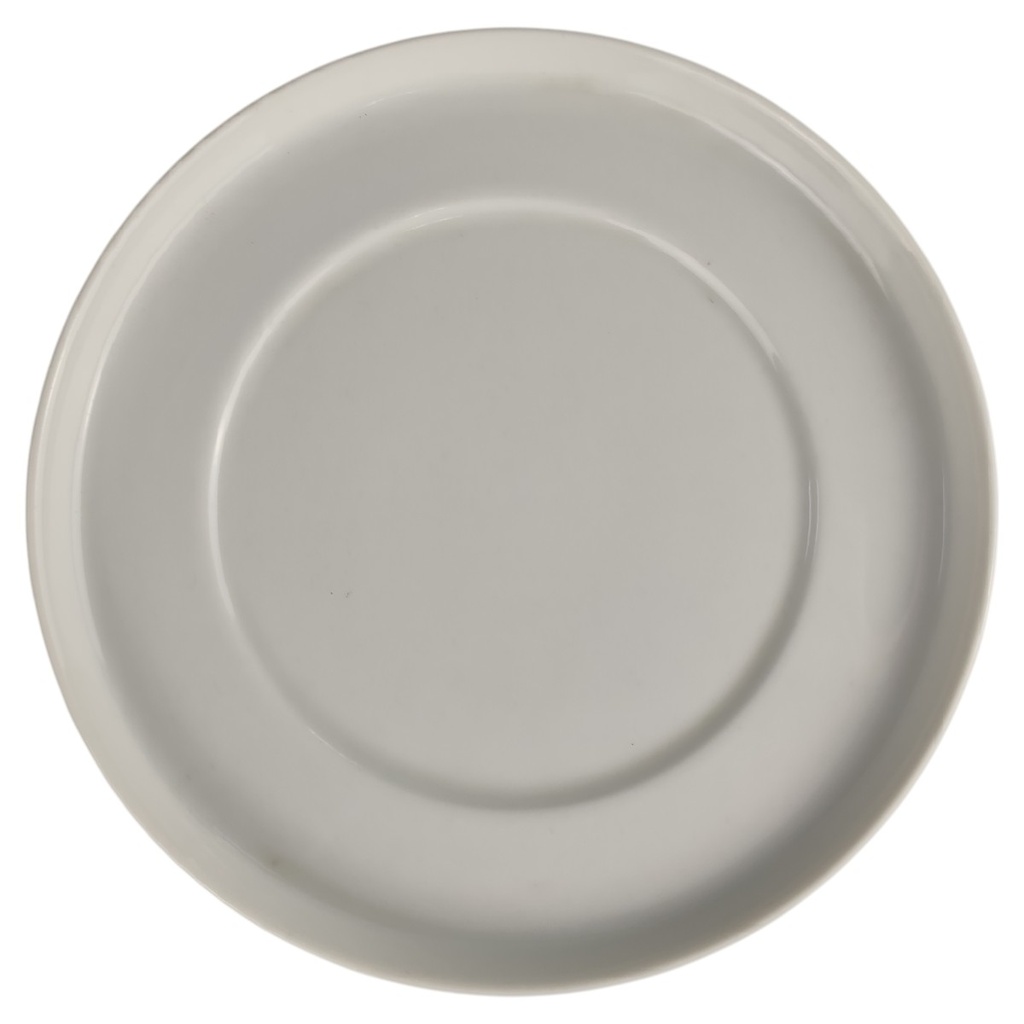 [45814286-U] Untertasse für Suppe 14,8 cm Seltmann Vohenstrauß grün blau Blumendekor Blumen Weiß gebraucht - gut