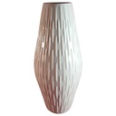 Vase 25,1 cm Jaeger & Co Weiß gebraucht - gut