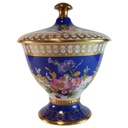 Bonboniere RW Bavaria blau gold Blumendekor Blumen gebraucht - gut