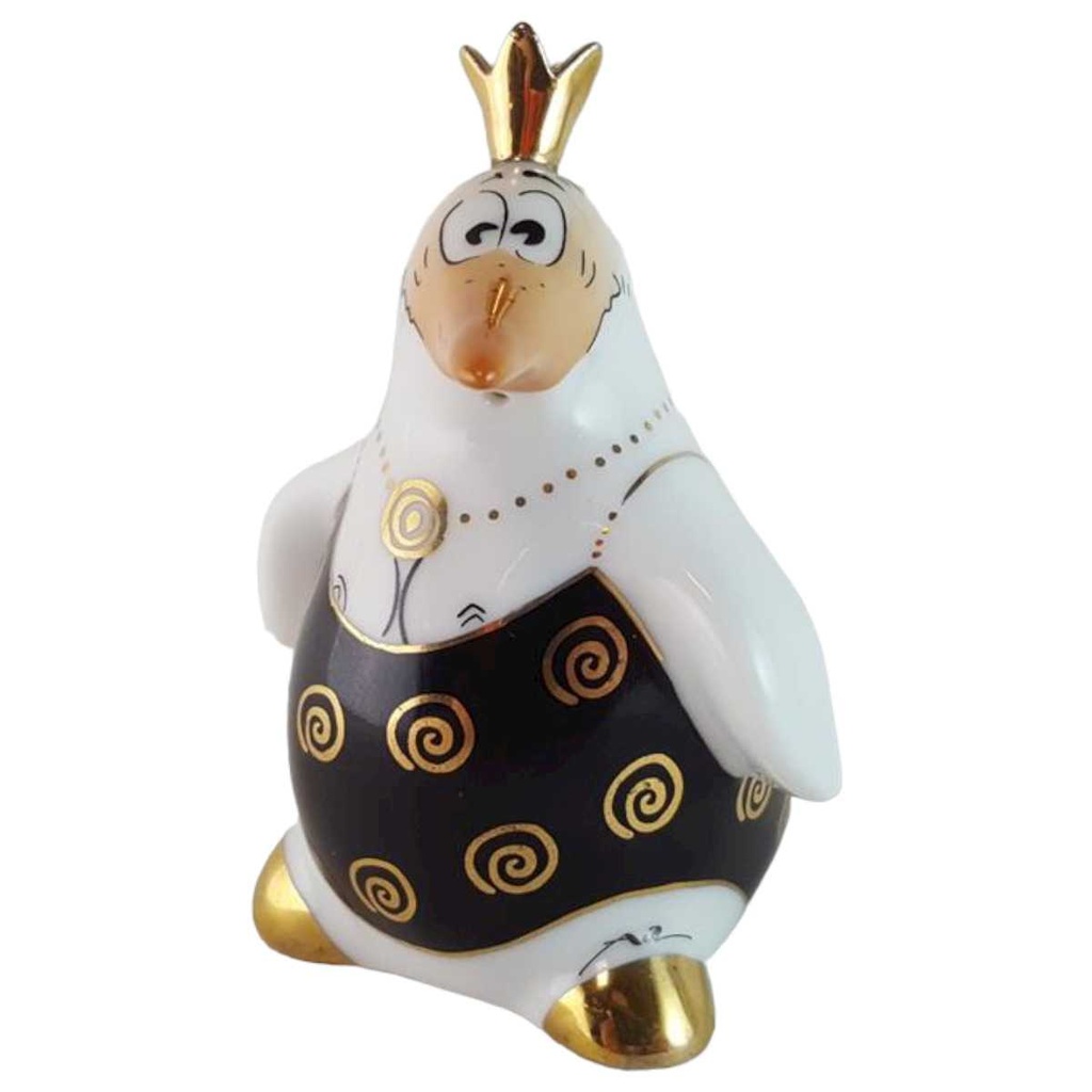 Pfefferstreuer Goebel Königspinguin Salzstreuer H 8,5 cm