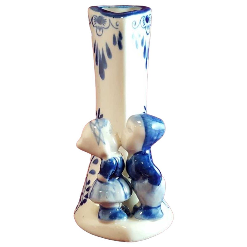Blumenvase klein 12,3 cm Delfts Blauw gebraucht - sehr gut