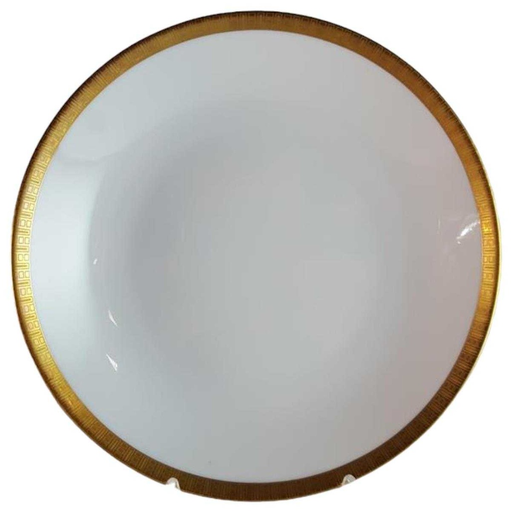 Suppenteller Goldrand Golddekor 21,2 cm Eschenbach Alte Formen W5945 gebraucht - sehr gut