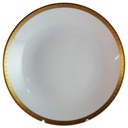 Suppenteller Goldrand Golddekor 21,2 cm Eschenbach Alte Formen W5945 gebraucht - sehr gut