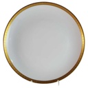 Speiseteller Essteller Goldrand Golddekor 23,5 cm Eschenbach Alte Formen W5945 gebraucht - sehr gut