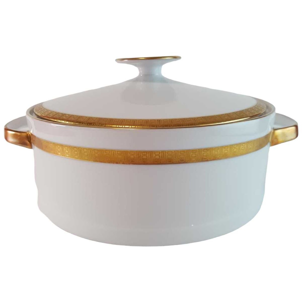 Ragoutterrine Goldrand Golddekor 1,7 L Eschenbach Alte Formen W5945 gebraucht - sehr gut