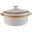 Ragoutterrine Goldrand Golddekor 1,7 L Eschenbach Alte Formen W5945 gebraucht - sehr gut