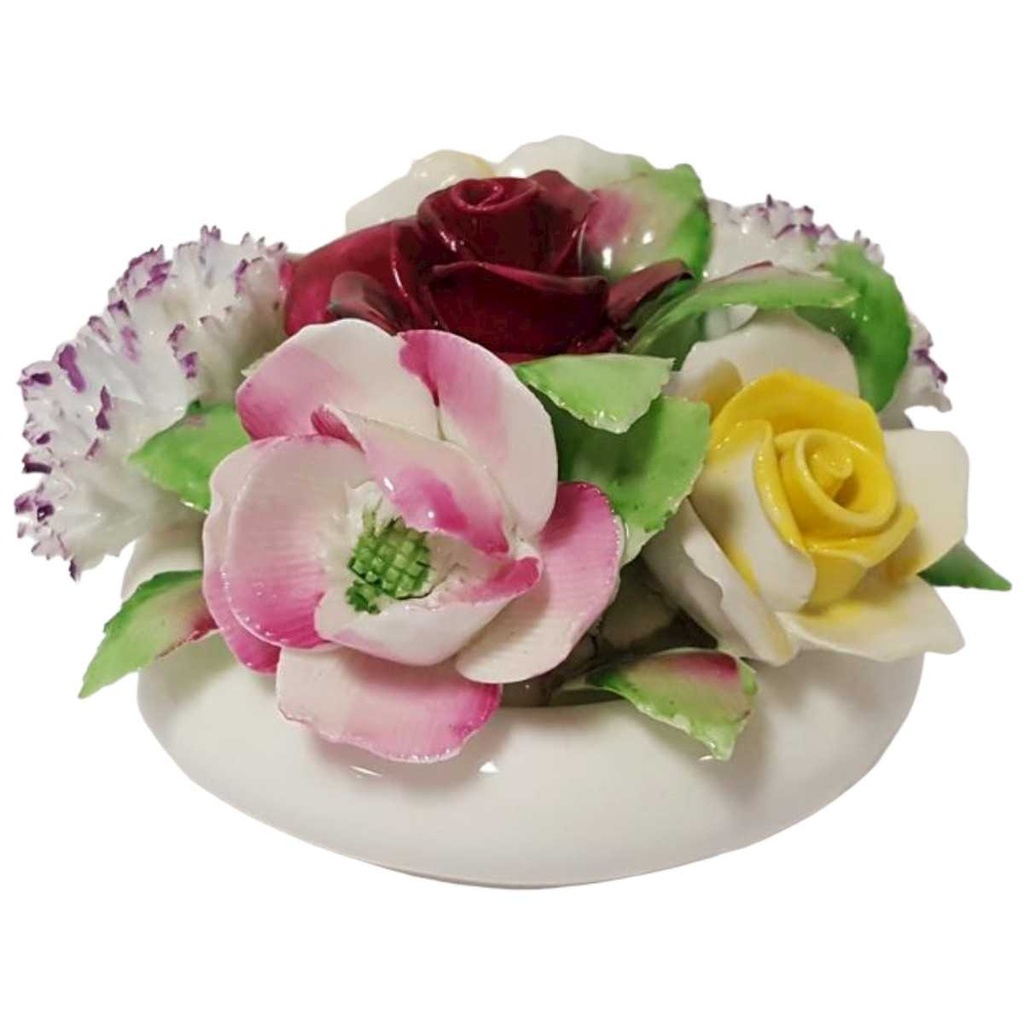 Royal Doulton Porzellan Bone China Blumenbouquet H 5,6 cm