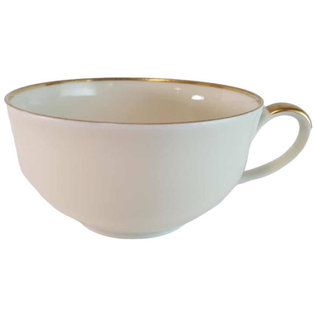 [45814457] Teetasse Tasse Goldrand Geidlitz Friederike elfenbein Beige gebraucht - sehr gut
