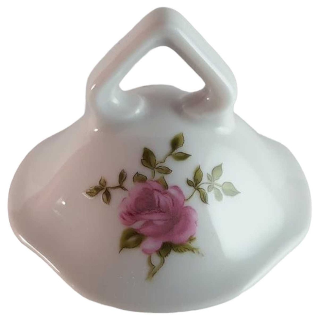 Ersatzdeckel für Kaffee /Teekanne Winterling Schwarzenbach Rosa Rosen gebraucht - sehr gut