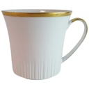 Kaffeetasse Tasse Goldrand Thomas Porzellan Form 3001 Scharrer Entwurf gebraucht - sehr gut