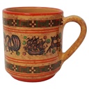 Neofitou Keramik Becher mit Griff H 8,6 cm Griechenland