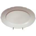 Servierplatte Speiseplatte Fleischplatte 28x18,2 cm Schumann Bavaria gebraucht - akzeptabel