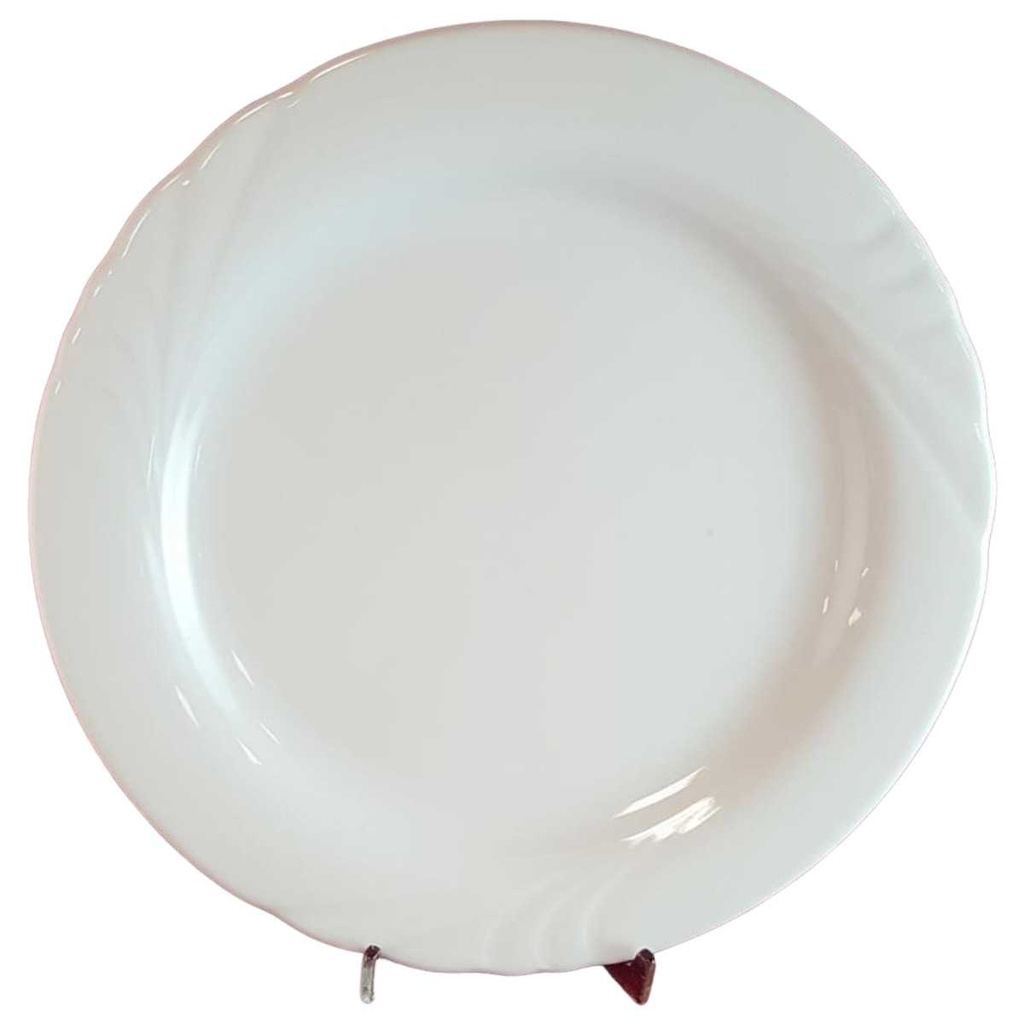 [45814586] Speiseteller Essteller 25,5 cm Eschenbach Form 776 Ambiente Weiß gebraucht - akzeptabel