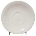 Untertasse für Suppe 16 cm Seltmann Weiden Weiß Braun gebraucht - gut