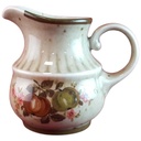 Milchkännchen Winterling Marktleuthen Früchte Blumenmotiv gebraucht - gut