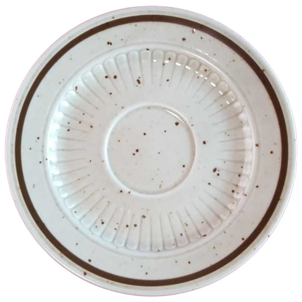 [45814634] Untertasse für Kaffee 14,2 cm Winterling Marktleuthen Früchte Blumenmotiv gebraucht - akzeptabel