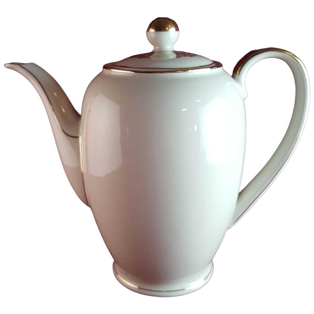 Kaffeekanne Golddekor 2 L Schaller gebraucht - gut