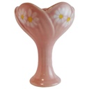 Vase 11 cm Zeller Keramik Blumen gebraucht - gut