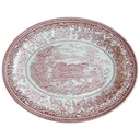 Fleischplatte 29,5x23,3 cm English Ironstone Tableware (EIT) EIT England Four Seasons Summer On The Home Farm gebraucht - gut